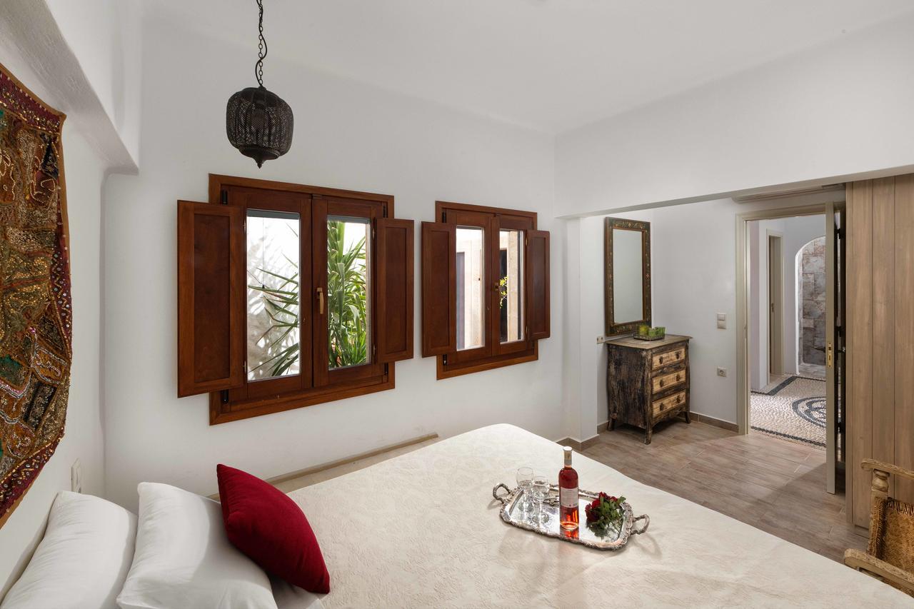 Villa Eleni With Hot Tub And Acropolis View Lindos  Exterior photo
